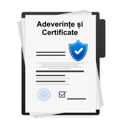 Adeverințe și Certificate