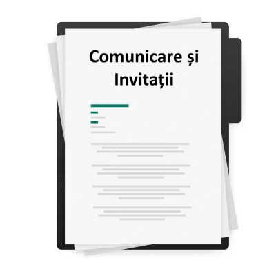 Comunicare și Invitații